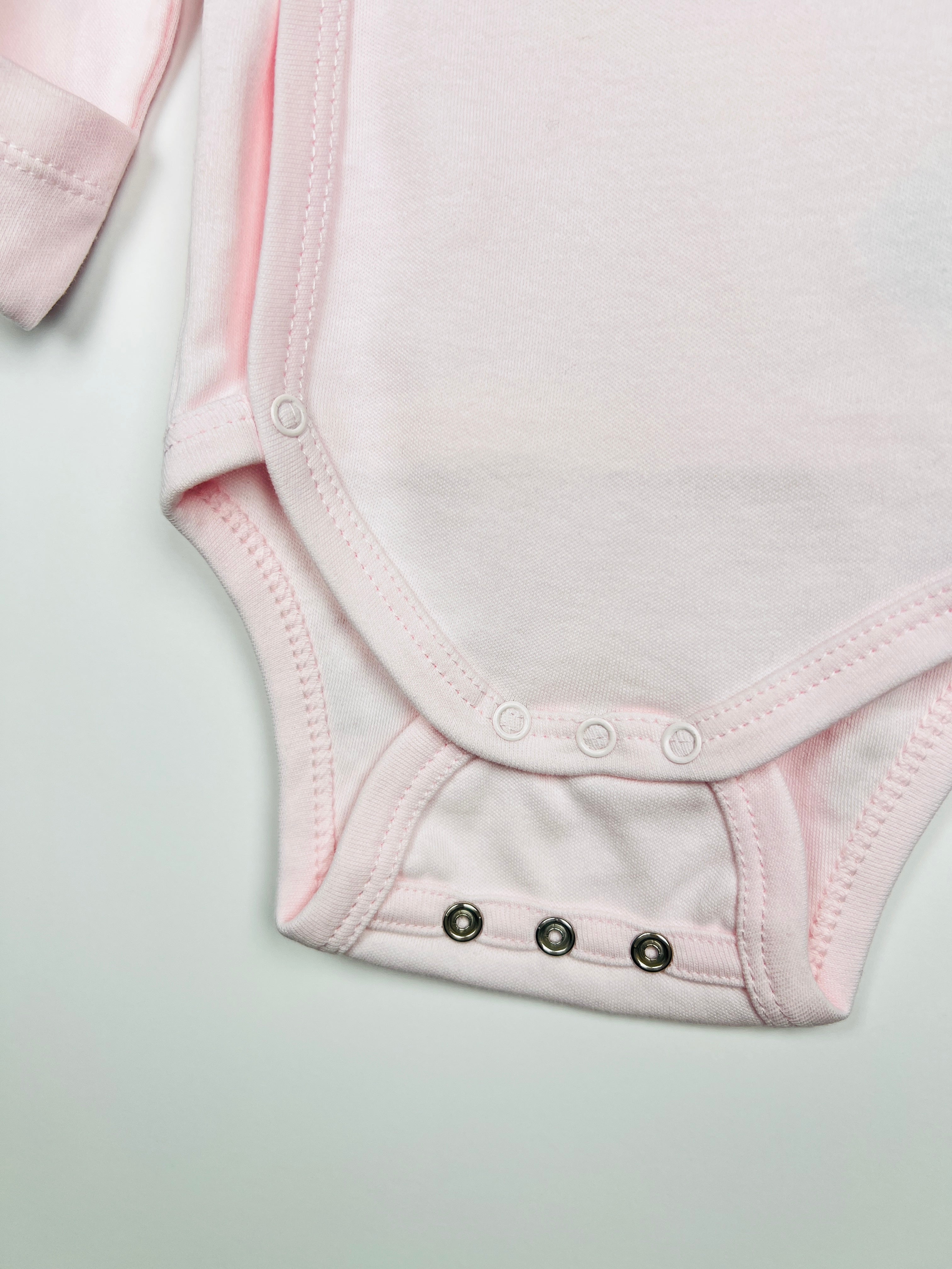 Nœud Blanc™ Organic Cotton Double Breasted & Double Size Long Sleeves Body