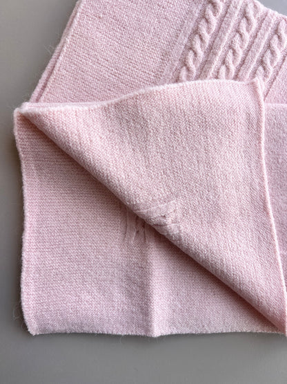 Natural Wool Twine Blanket