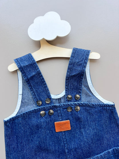 Navy Jeans Salopettes