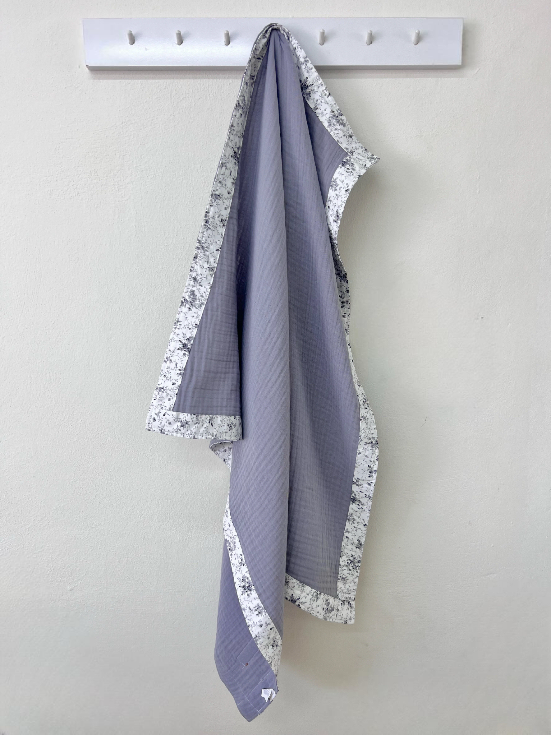 Gray Muslin Blanket