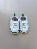 White And Green Sneakers for baby Girl