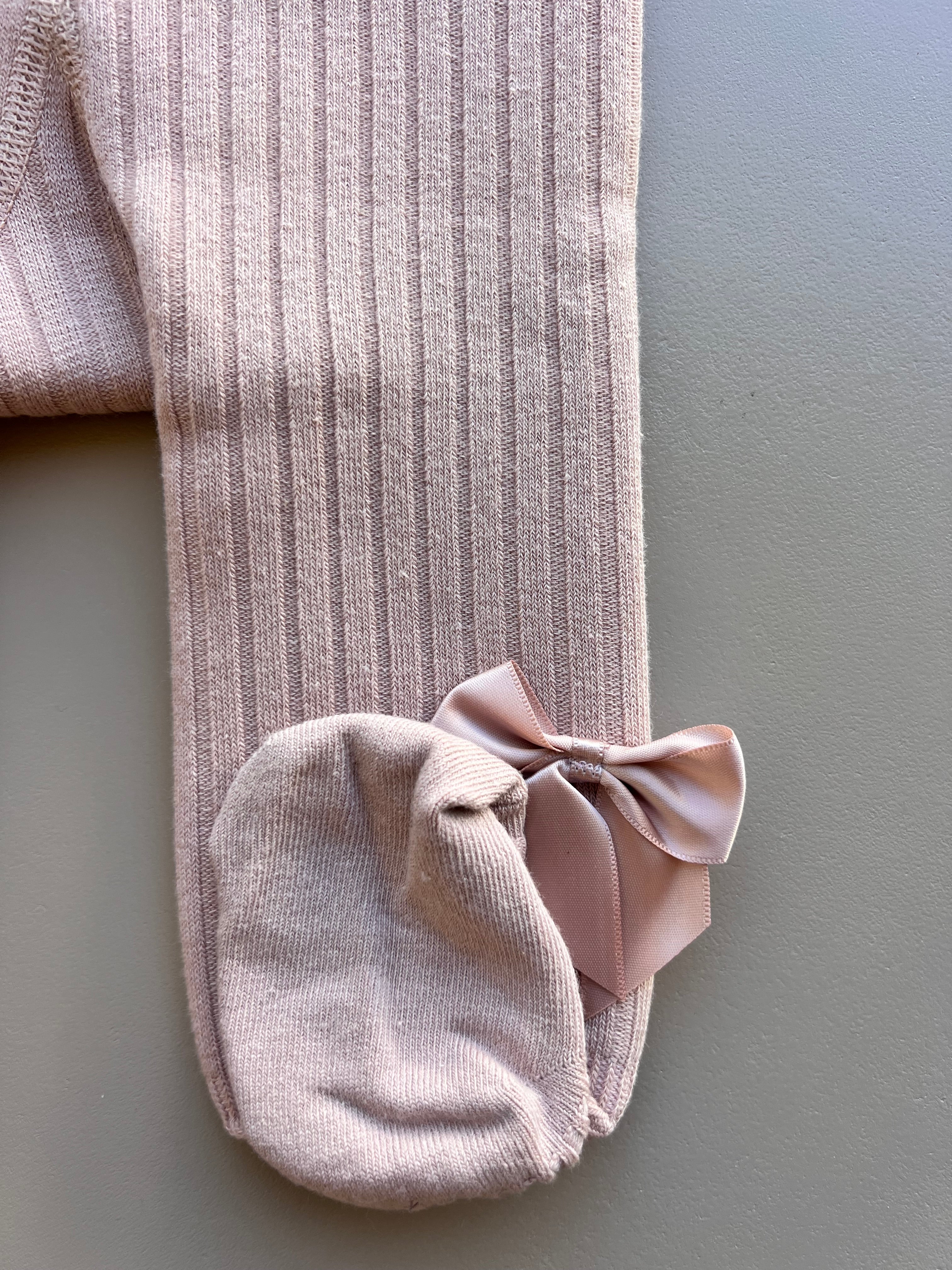 Winter Fleece Bow Tights