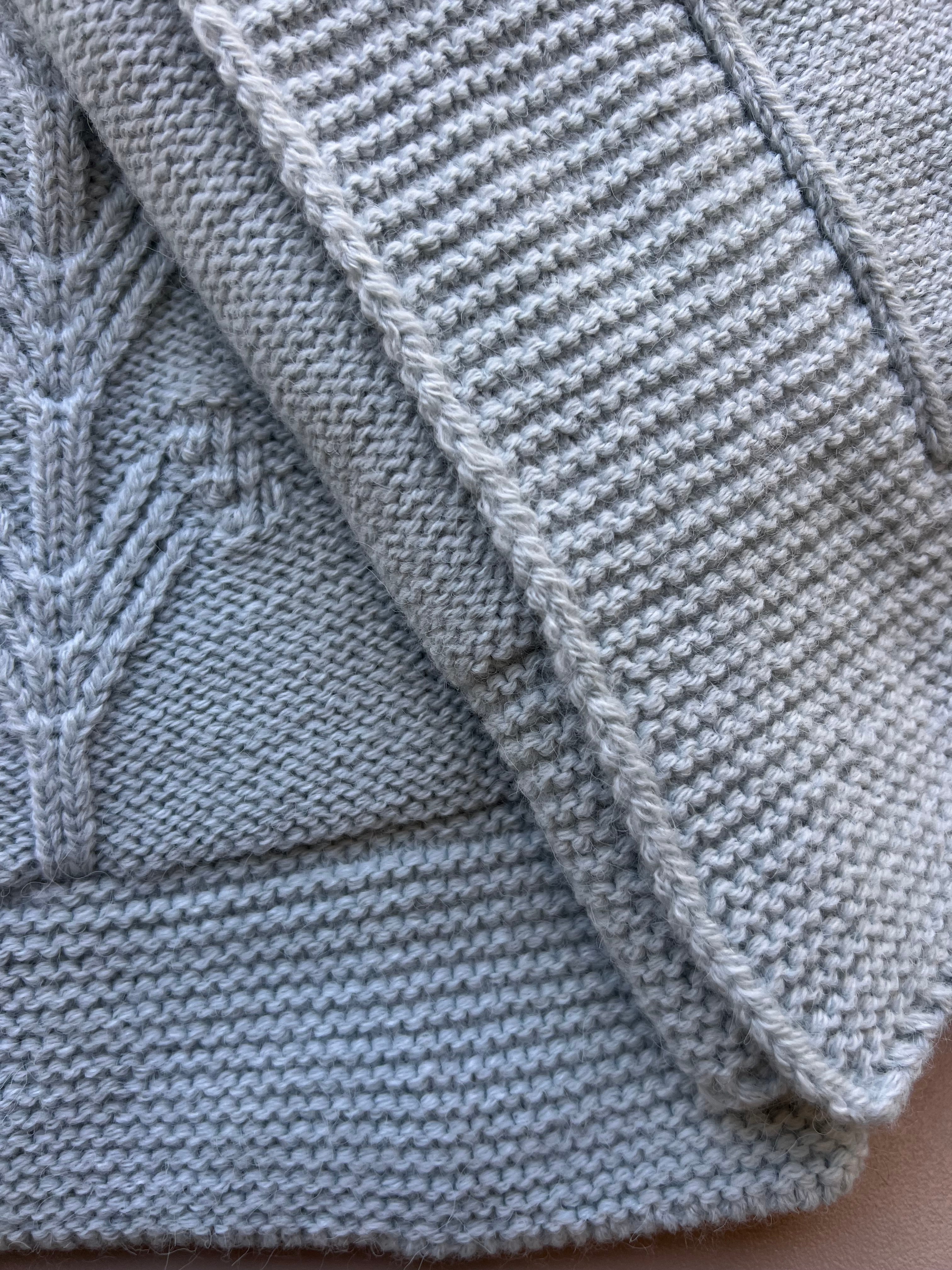 Green Wool Fur Inside Blanket