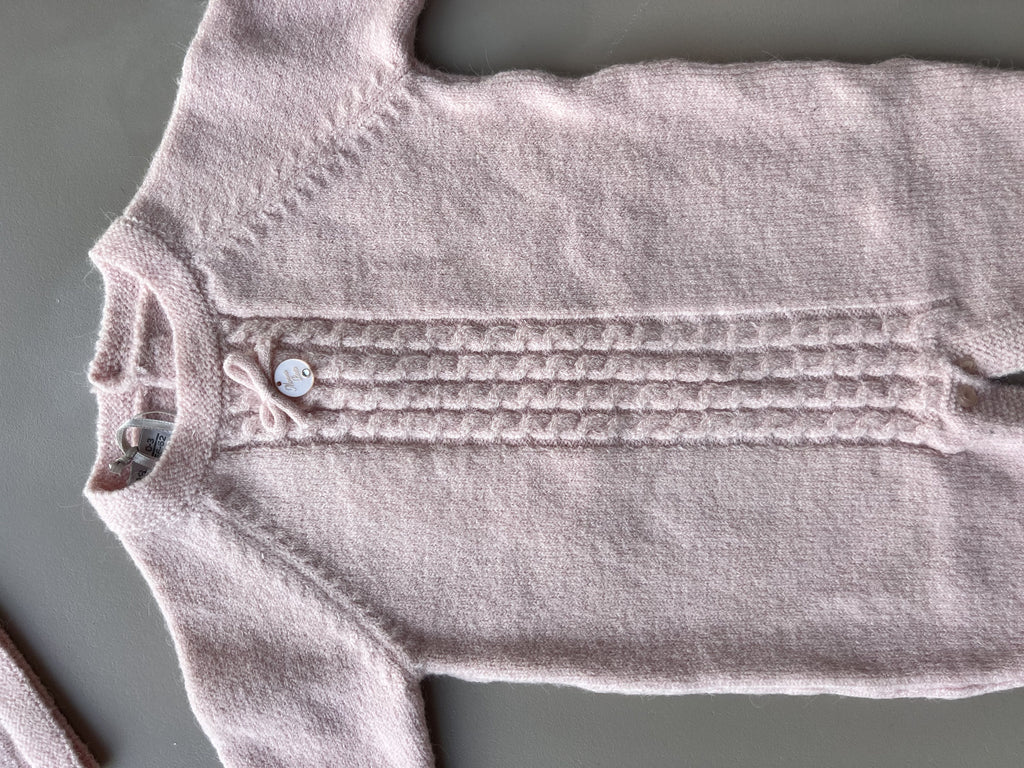 Wool Footed Overall 3 Pcs Set