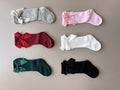 Cotton Bow Long Socks