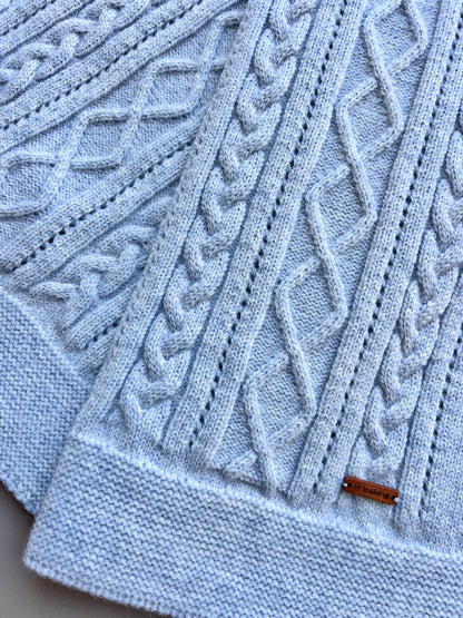 Blue Wool Blanket