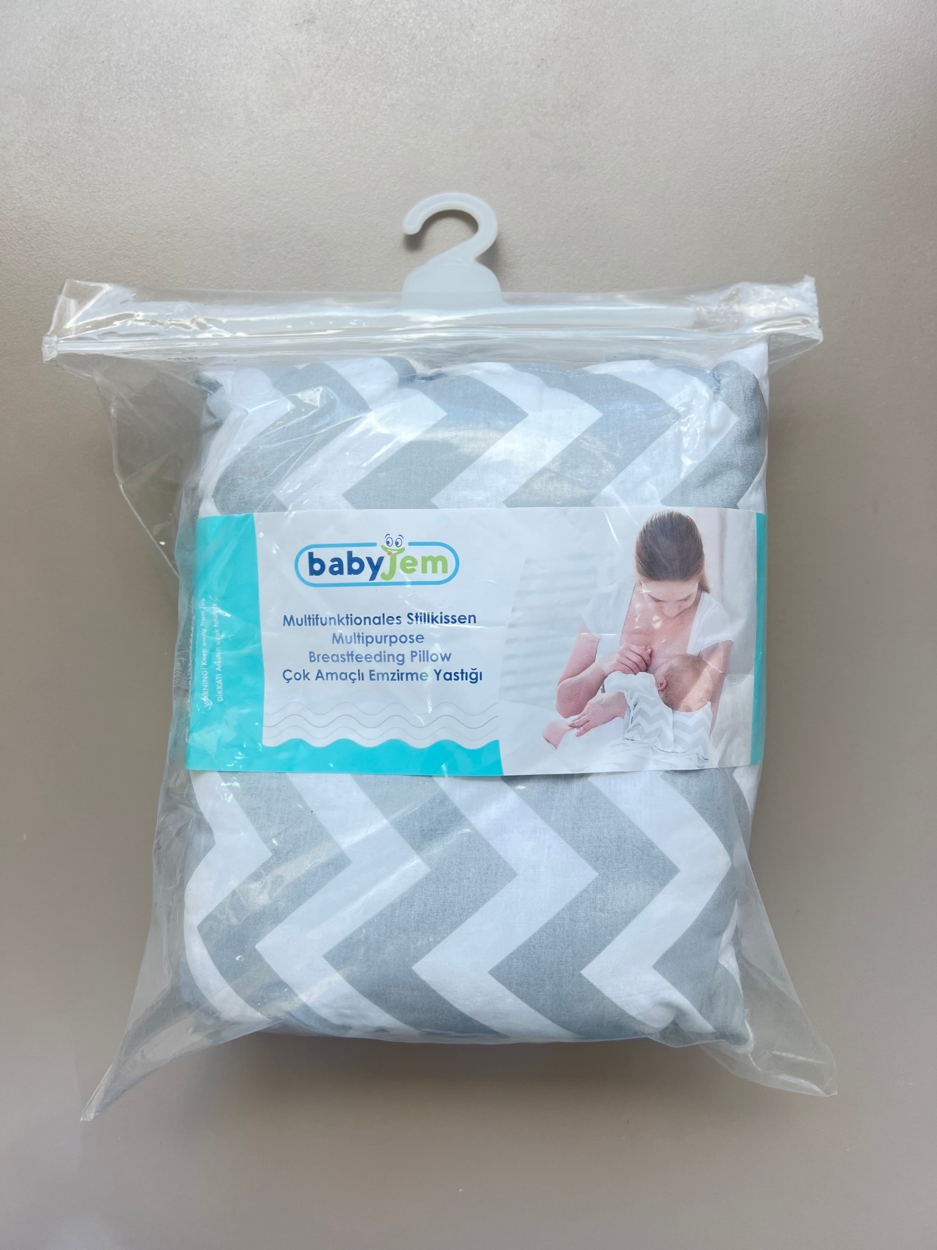 Multi-Purpose Nursing Pillow With Fur Inside