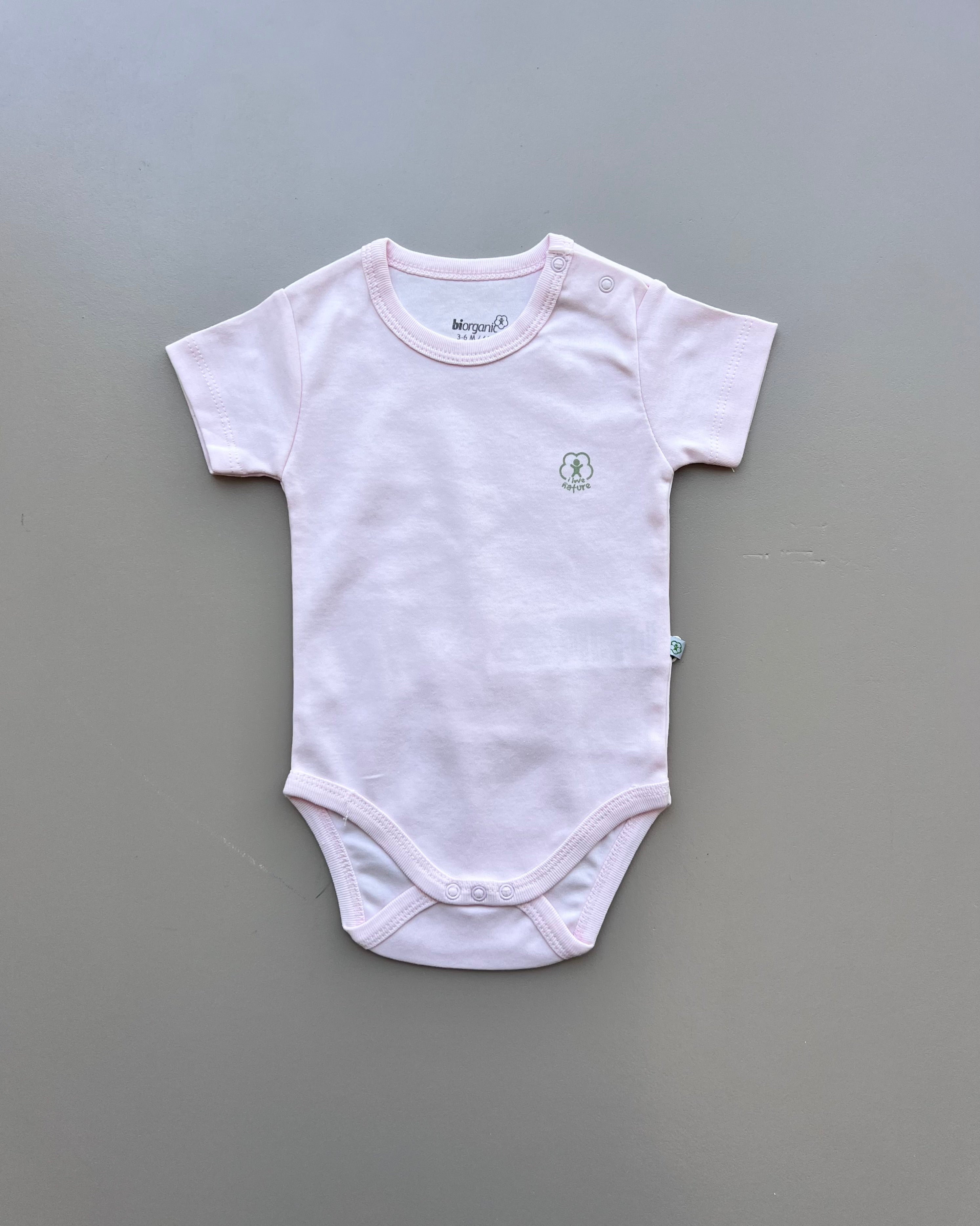 Pink Short Sleeves Body