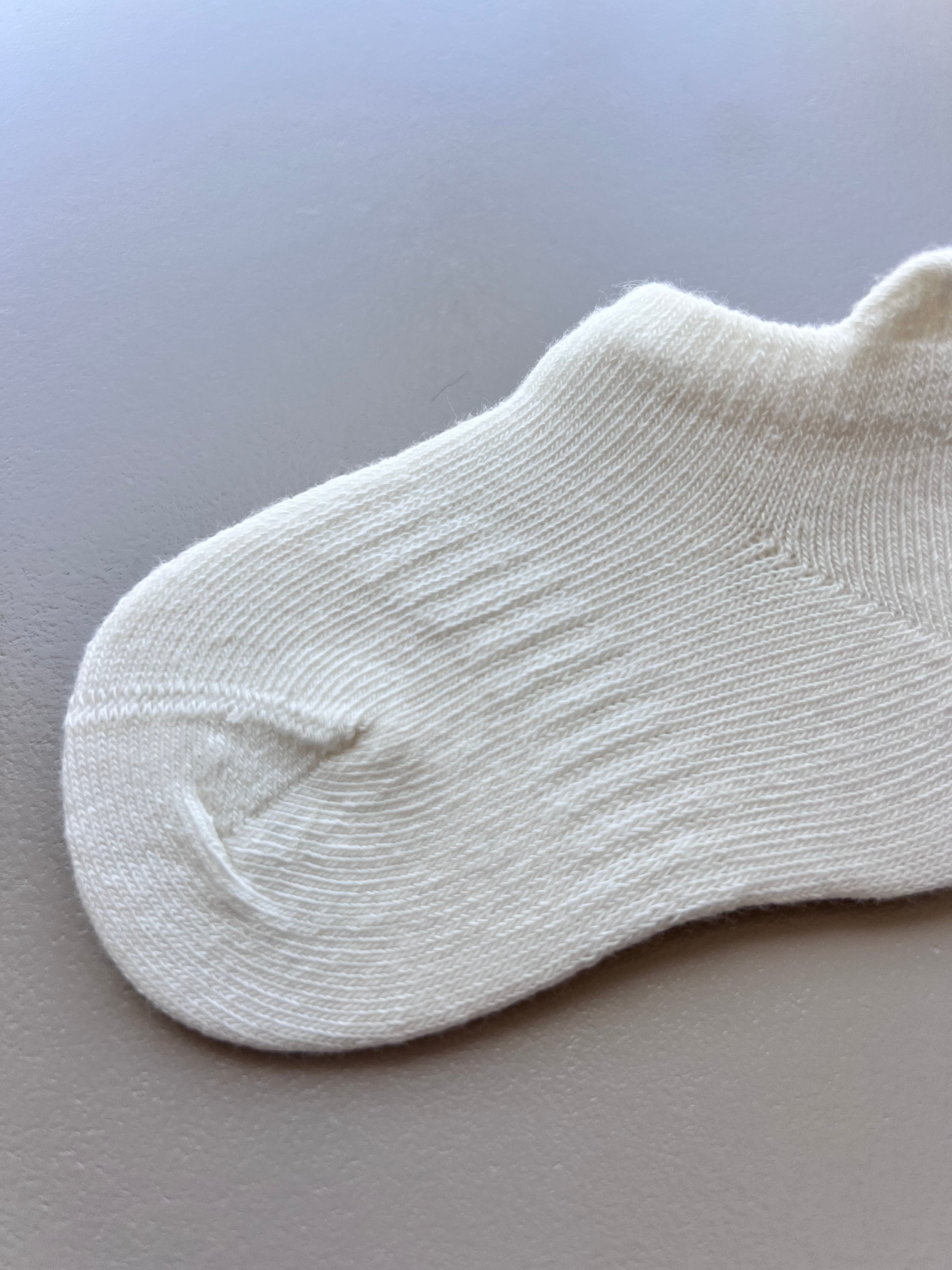 Off-White GOTS™ Certified Organic Cotton Short Socks
