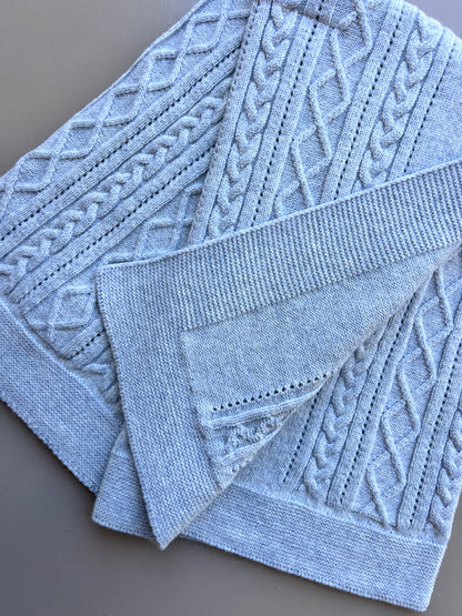 Blue Wool Blanket