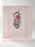 Nœud Blanc™ Organic Cotton Elephant Blanket