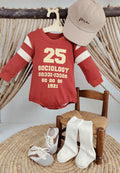 Red Oversize Sport Romper
