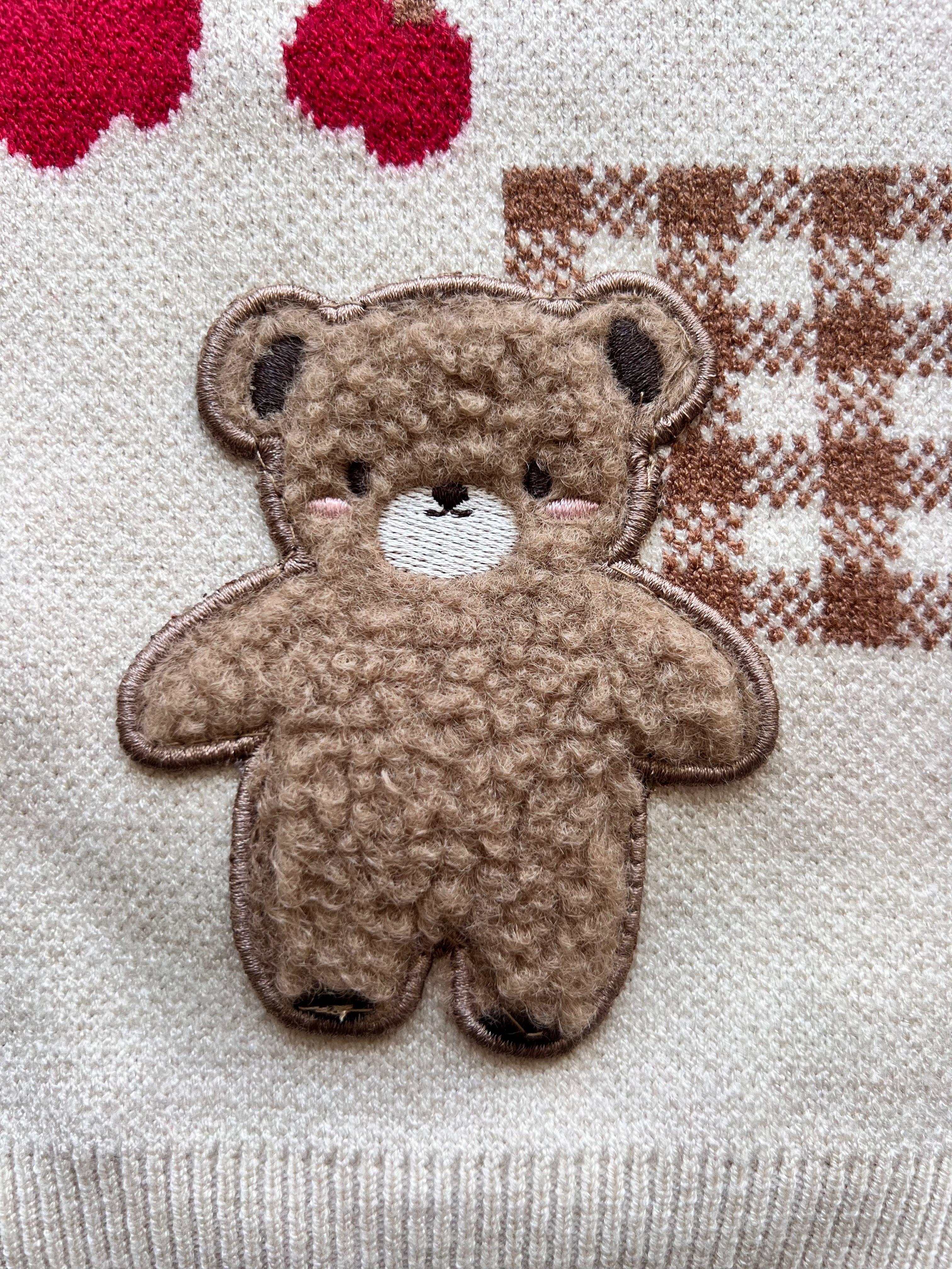 Beige Teddy Sweater