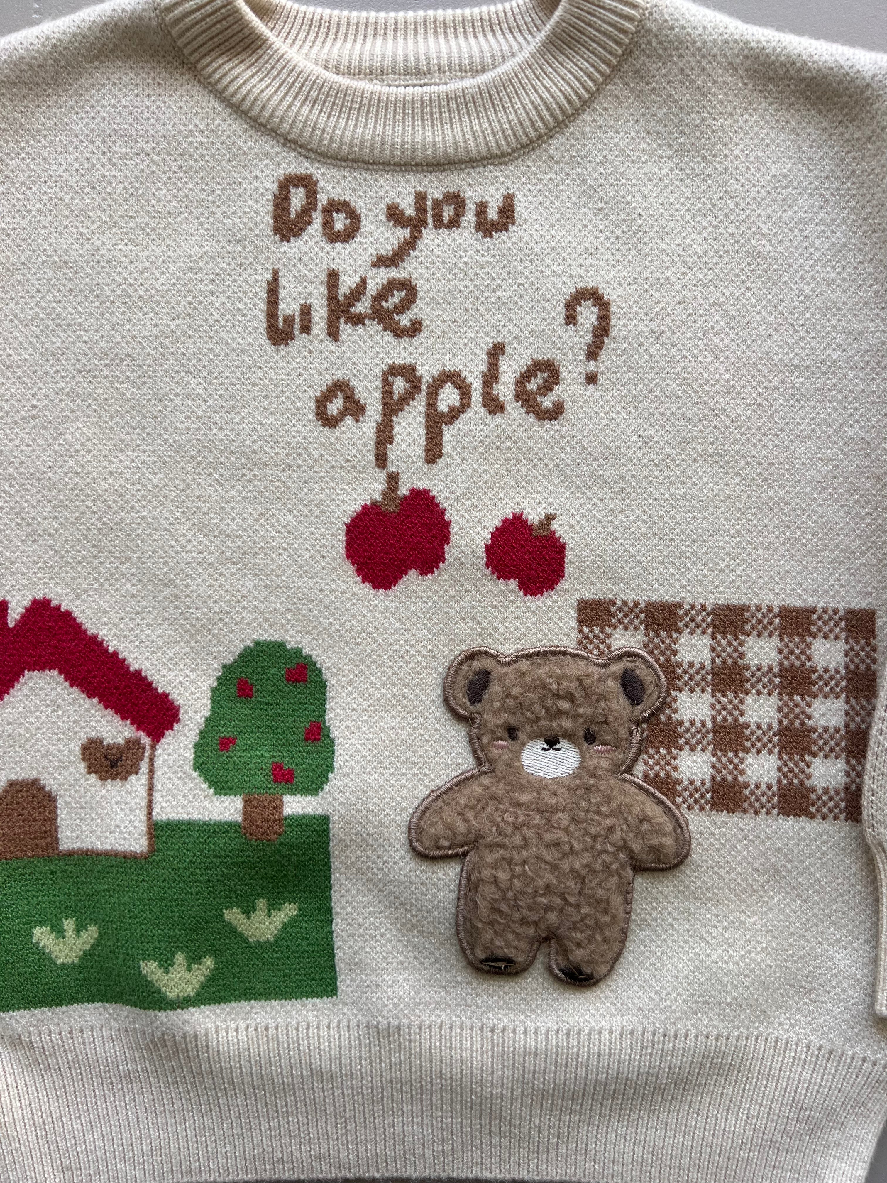 Beige Teddy Sweater