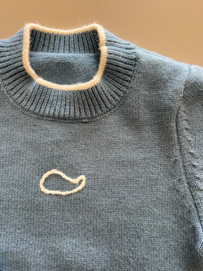 Blue Whale Sweater