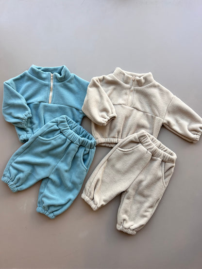 Fleece Velvet 2 Pcs Set