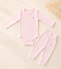 Nœud Blanc™ Organic Cotton Double Size Long Sleeves Body + 1 FREE PANTS