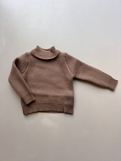 Turtle Neck Fleece Sweater