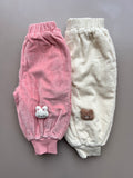 Oversize Velvet Pants