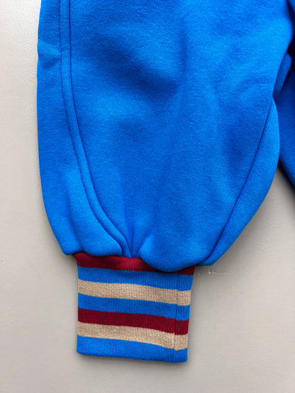 Navy Fur Inside Sweatpants