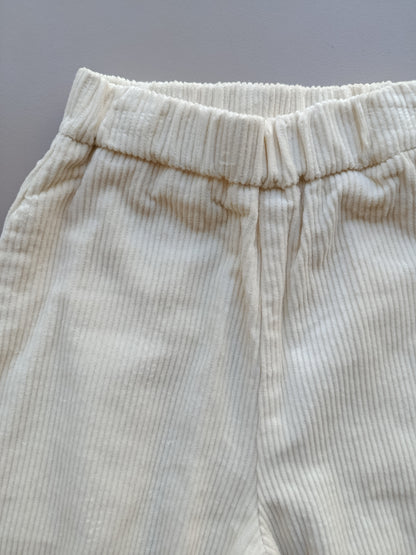 Ankle Fit Oversize Velvet Pants