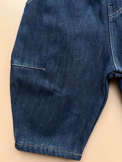 Dark Blue Denim Jeans Fur Inside