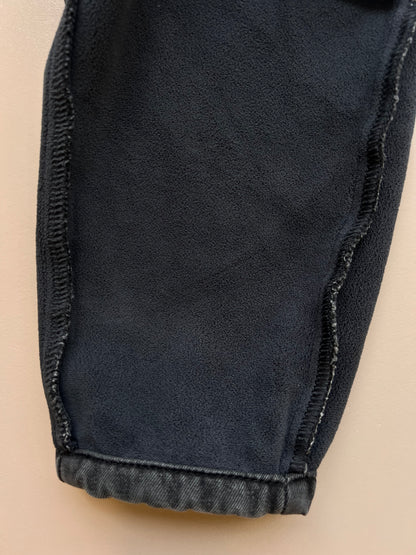 Gray Denim Jeans Fur Inside