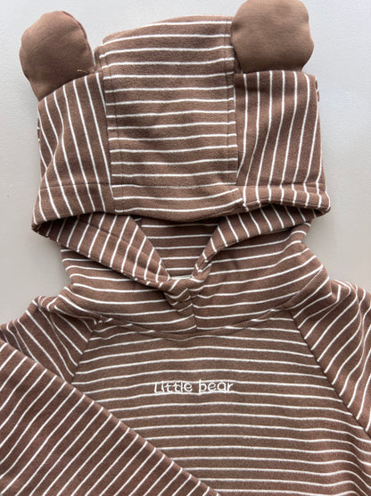 Little Bear Stripped Hoodie