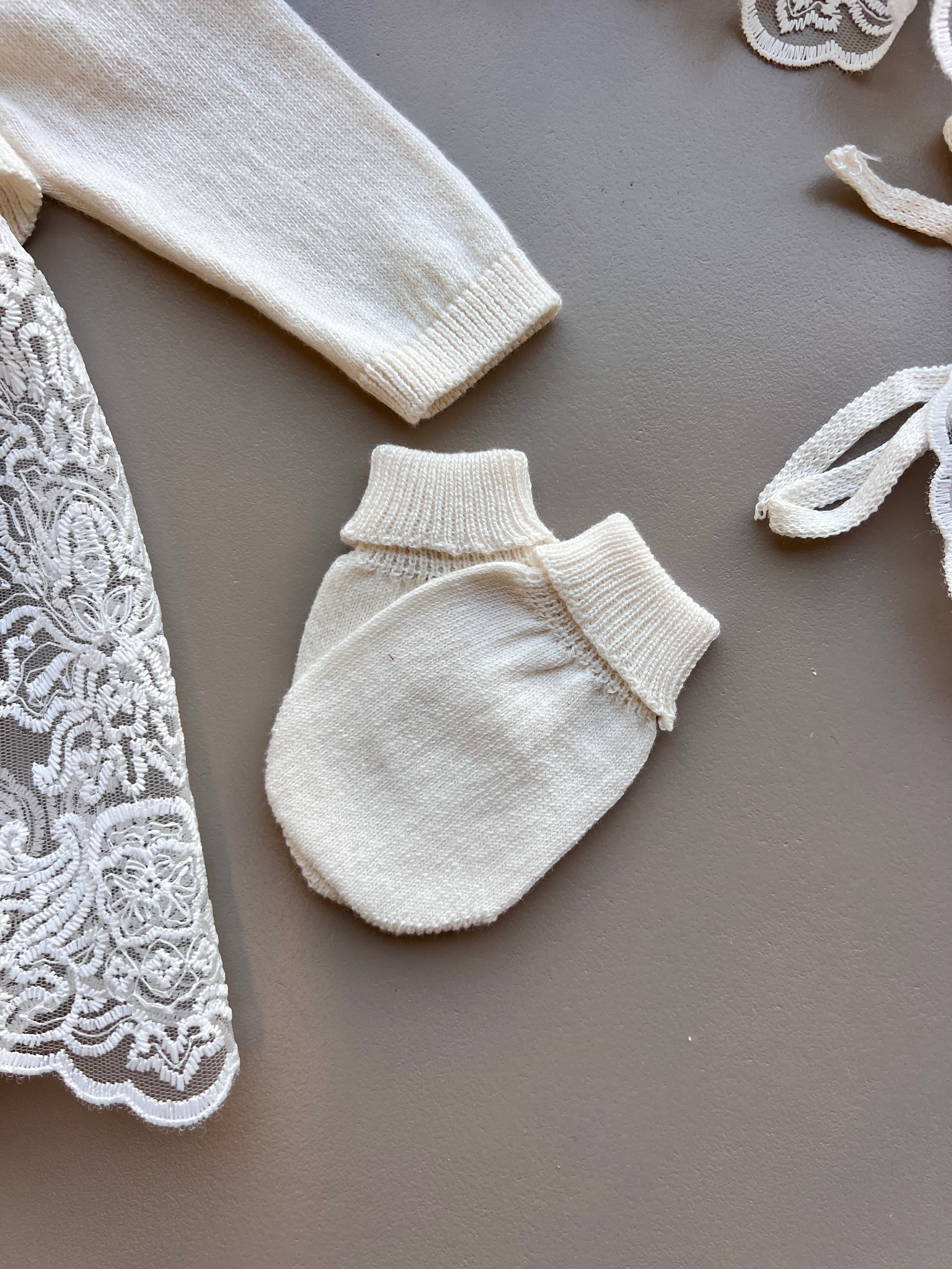 Off-White Dentelle Dress Hospital Set 5 Pcs