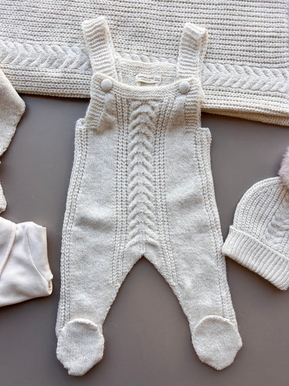 Wool Salopette Hospital Set 5 Pcs
