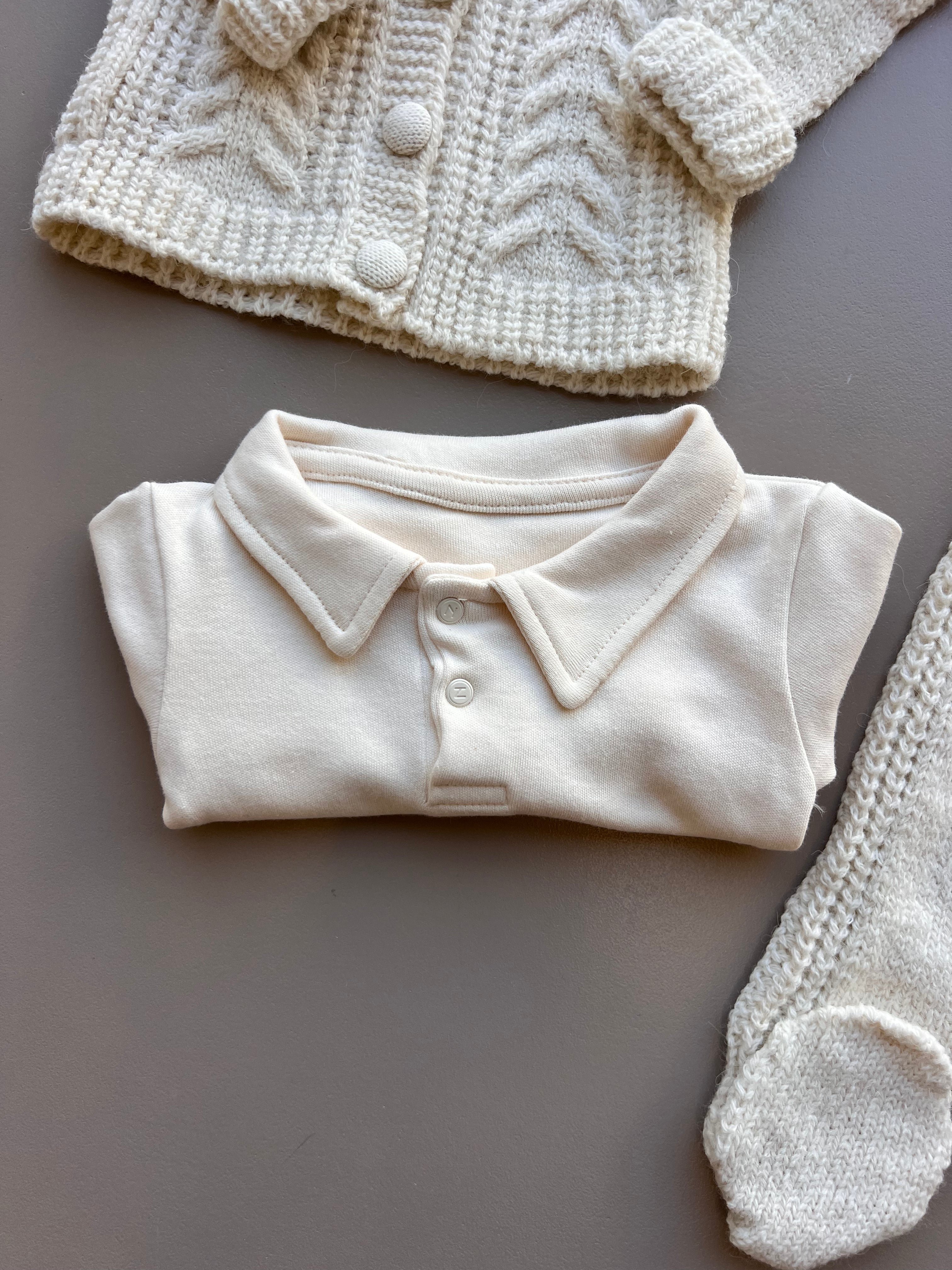 Wool Salopette Hospital Set 5 Pcs