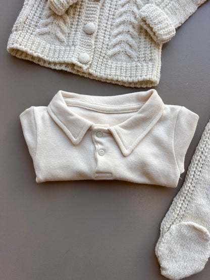 Wool Salopette Hospital Set 5 Pcs