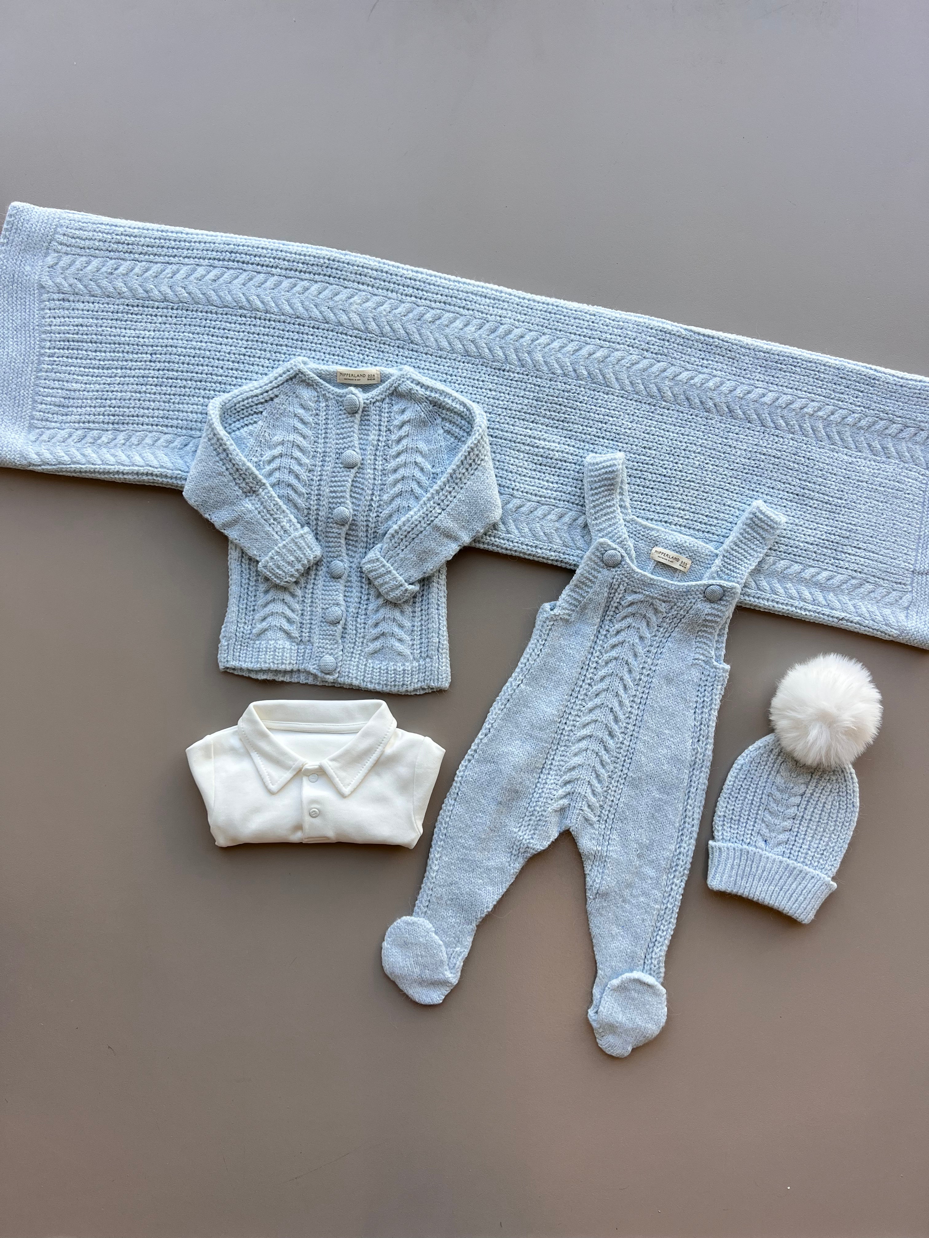 Wool Salopette Hospital Set 5 Pcs