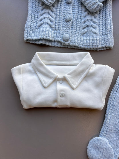 Wool Salopette Hospital Set 5 Pcs