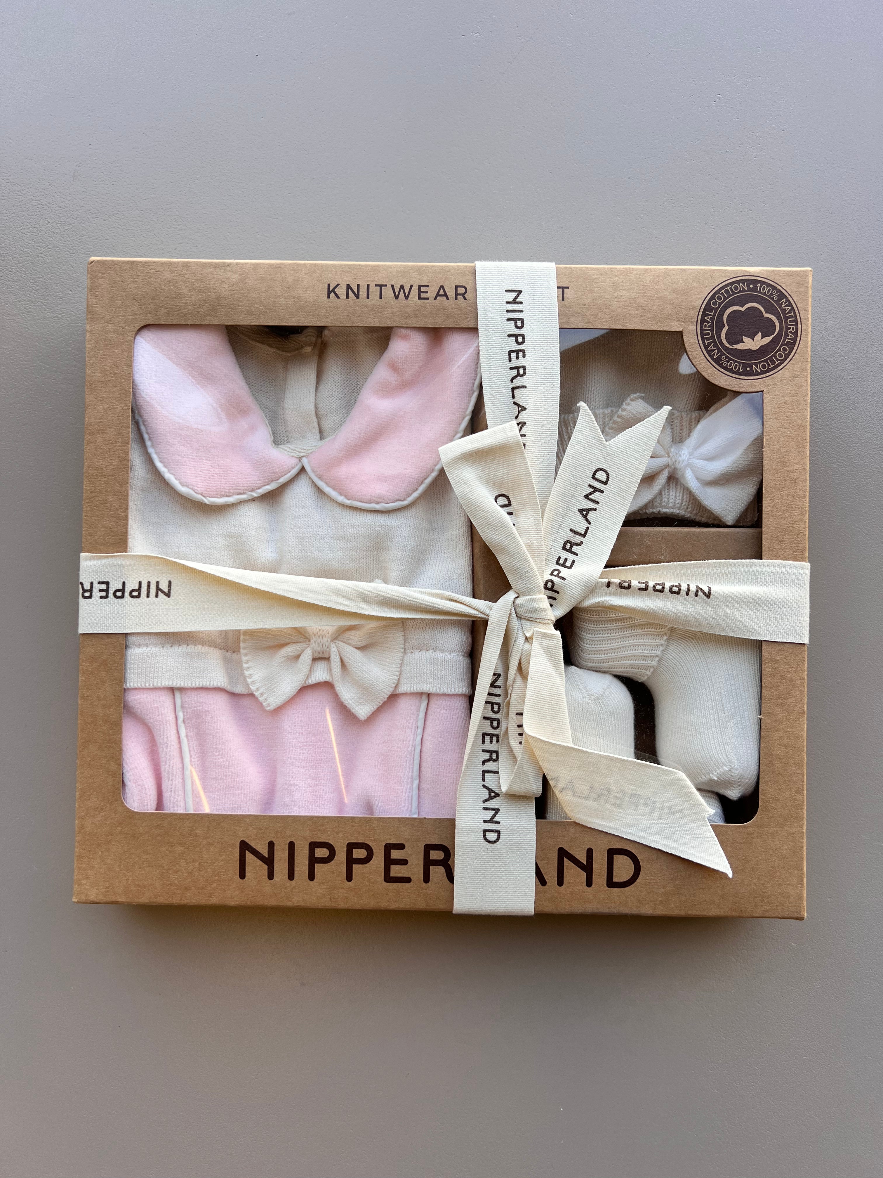 Pink Velvet Overall Hospital Set 3 Pcs