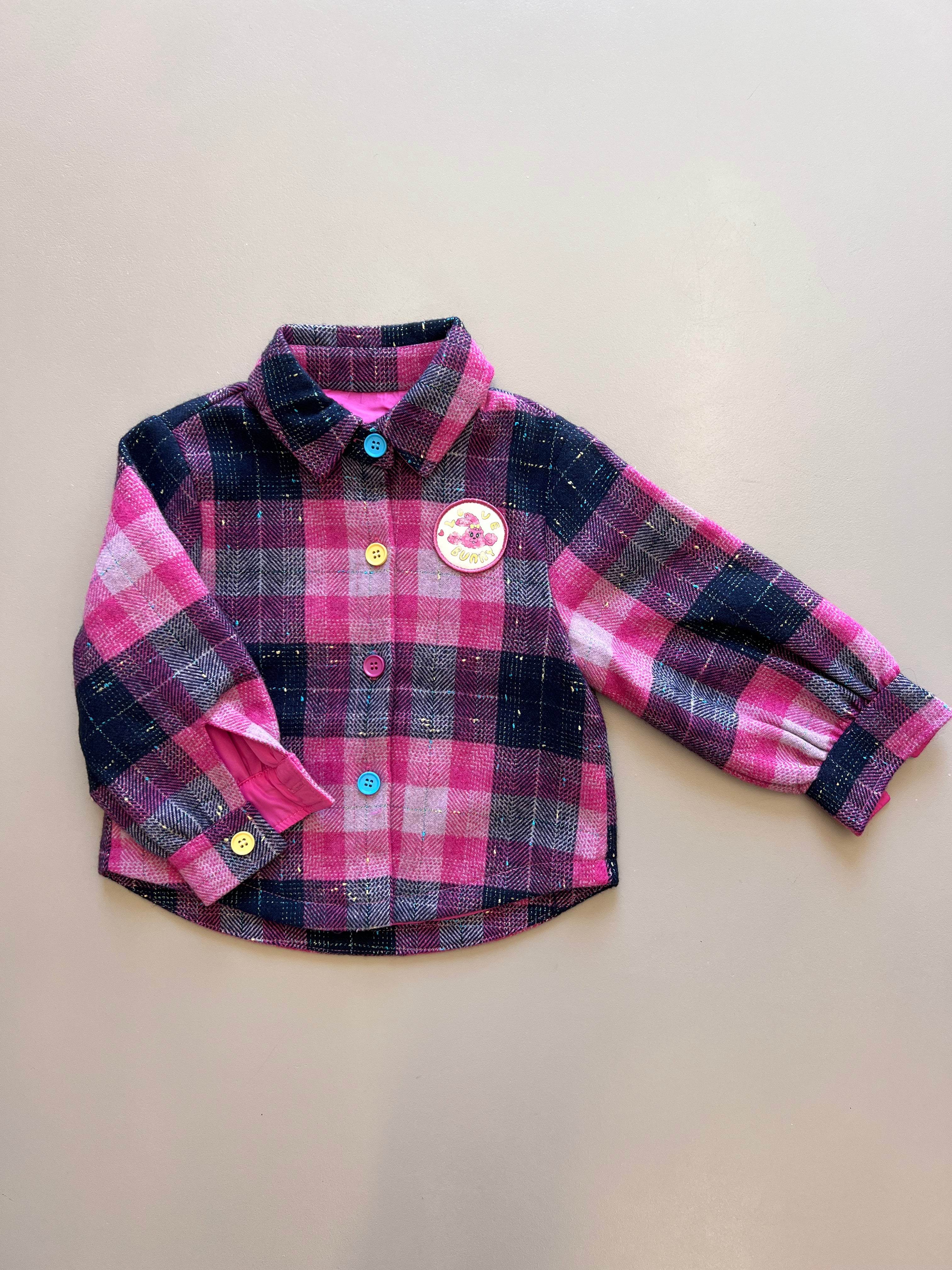 Purple Clown Shirt Jacket
