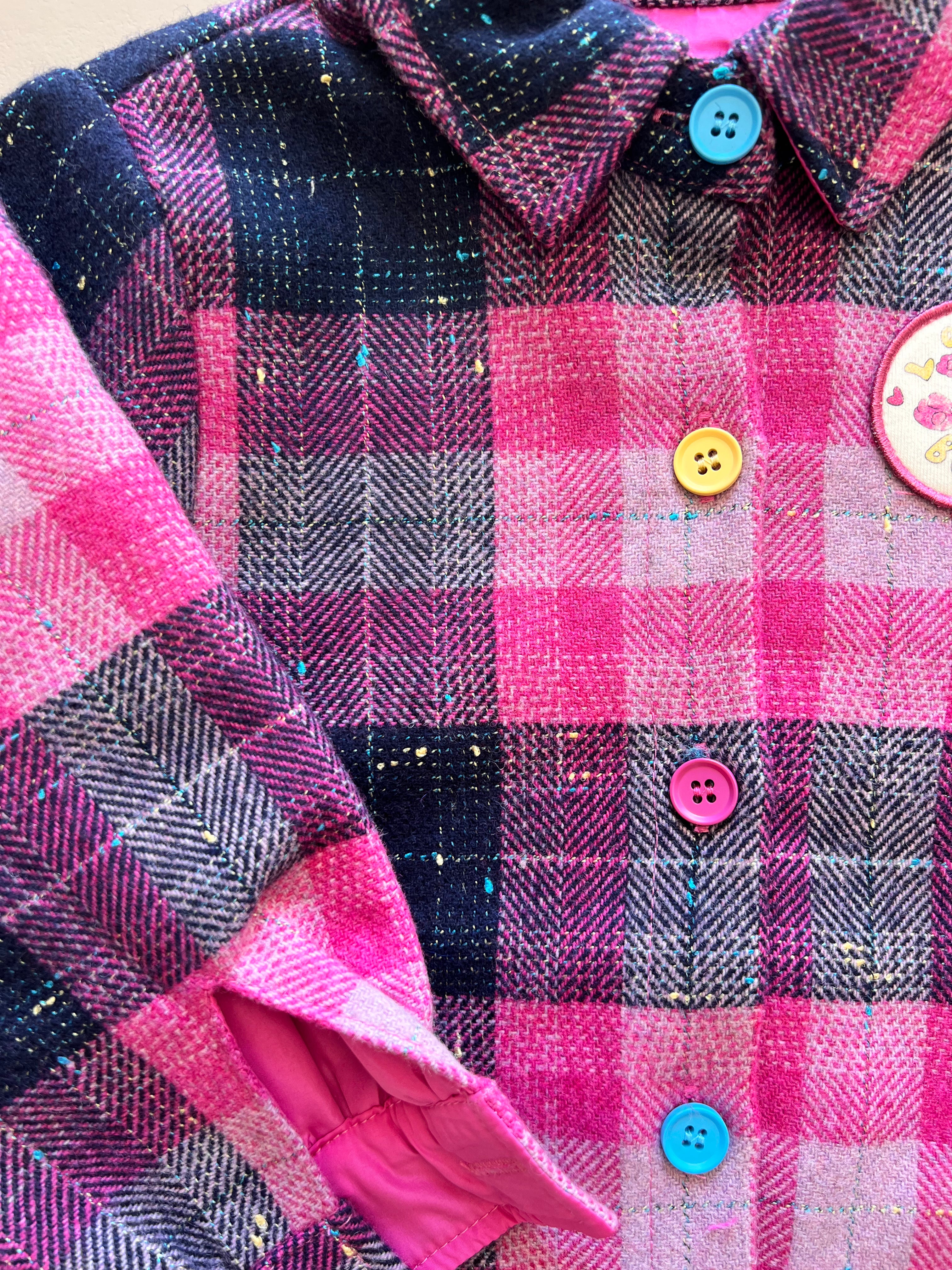 Purple Clown Shirt Jacket