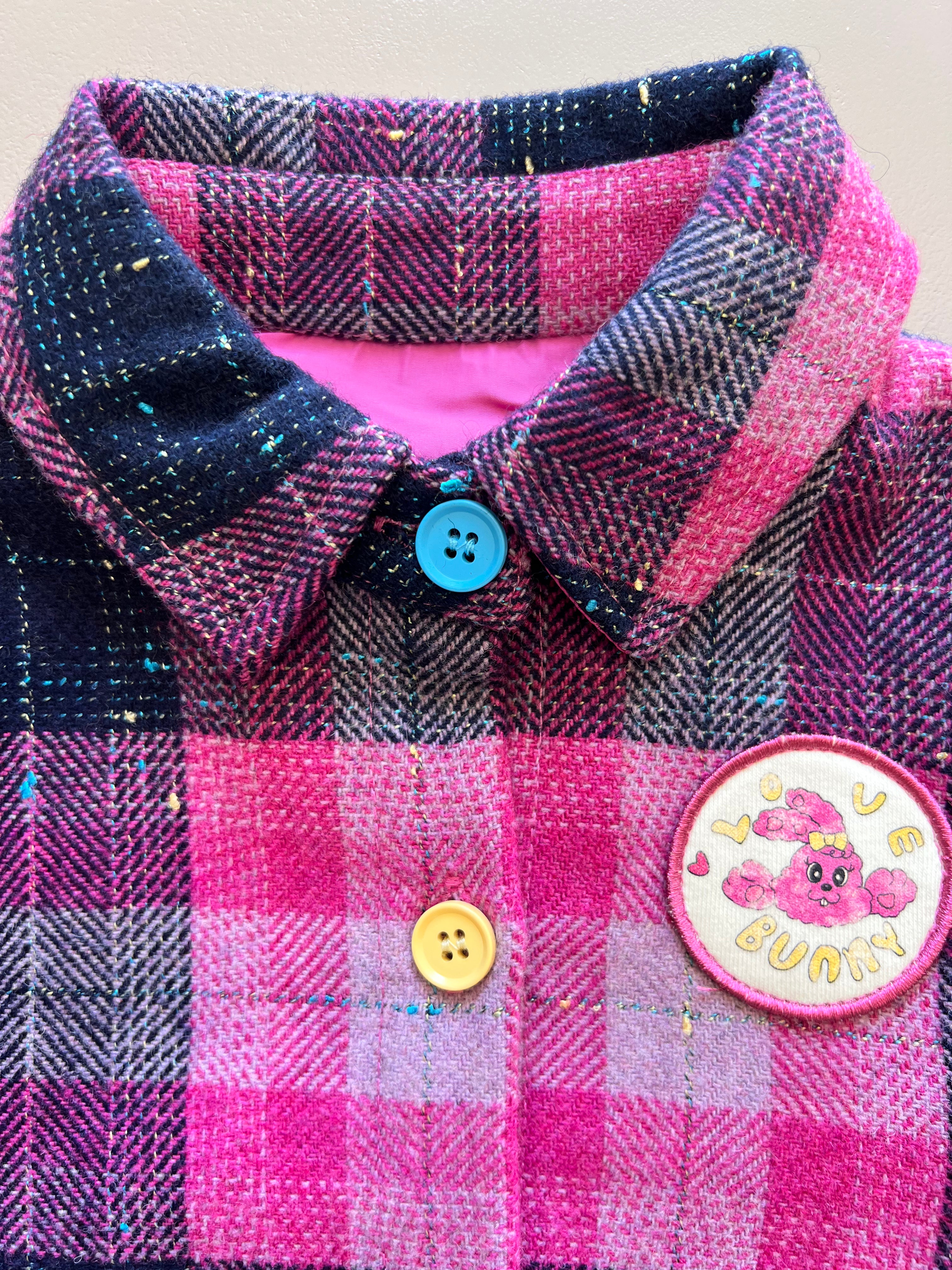 Purple Clown Shirt Jacket
