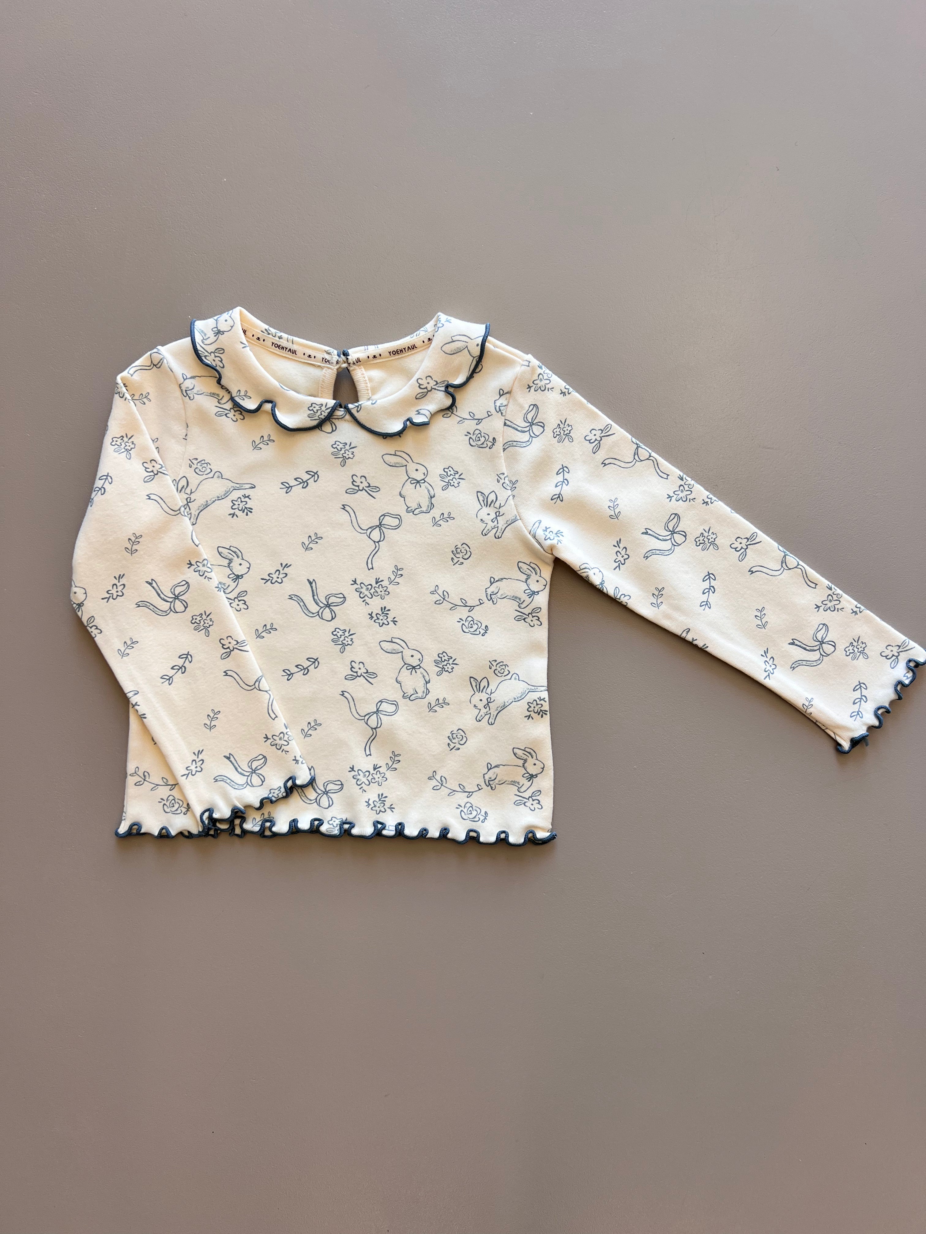 Beige Rabbit Sweatshirt