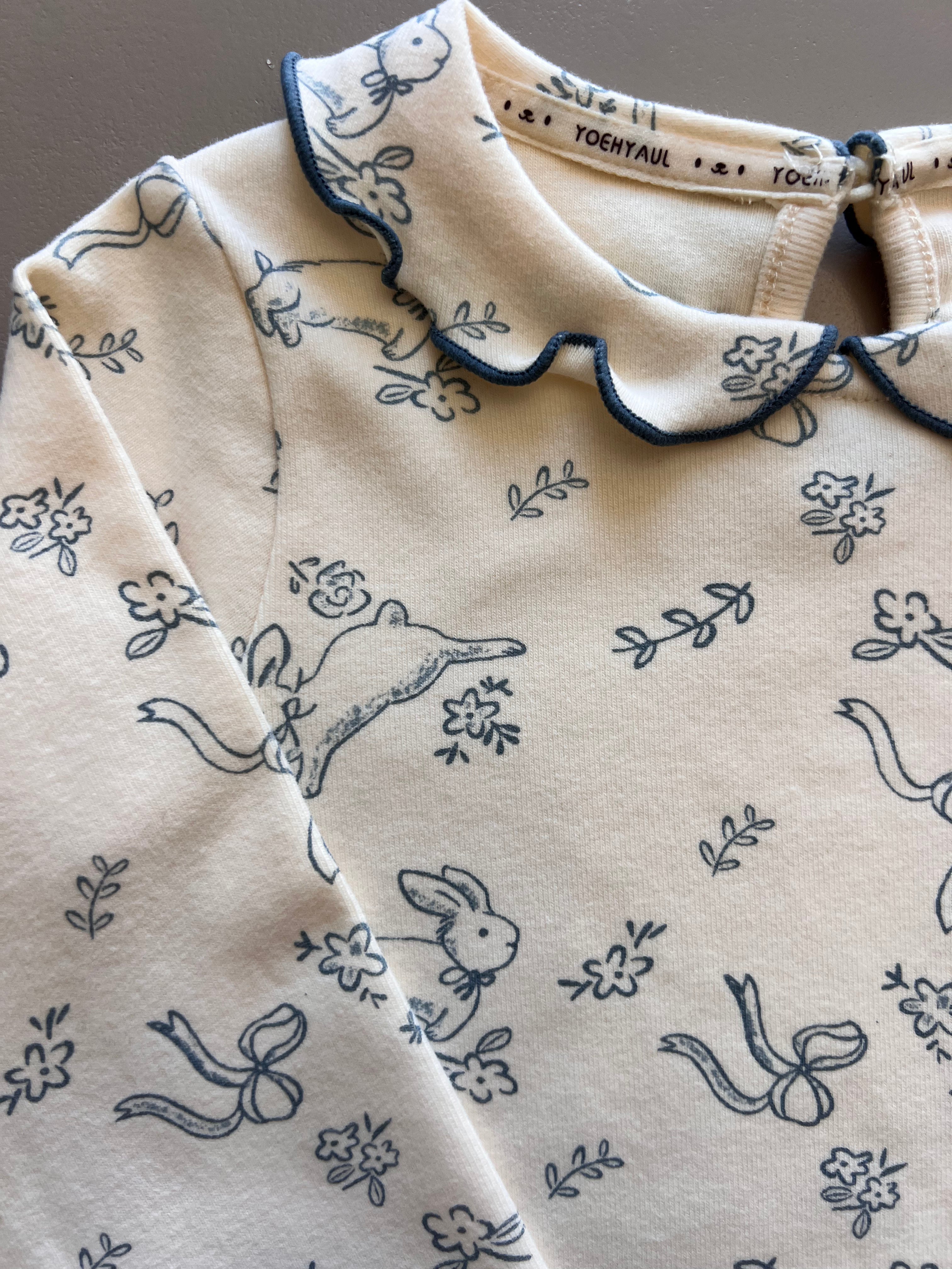 Beige Rabbit Sweatshirt