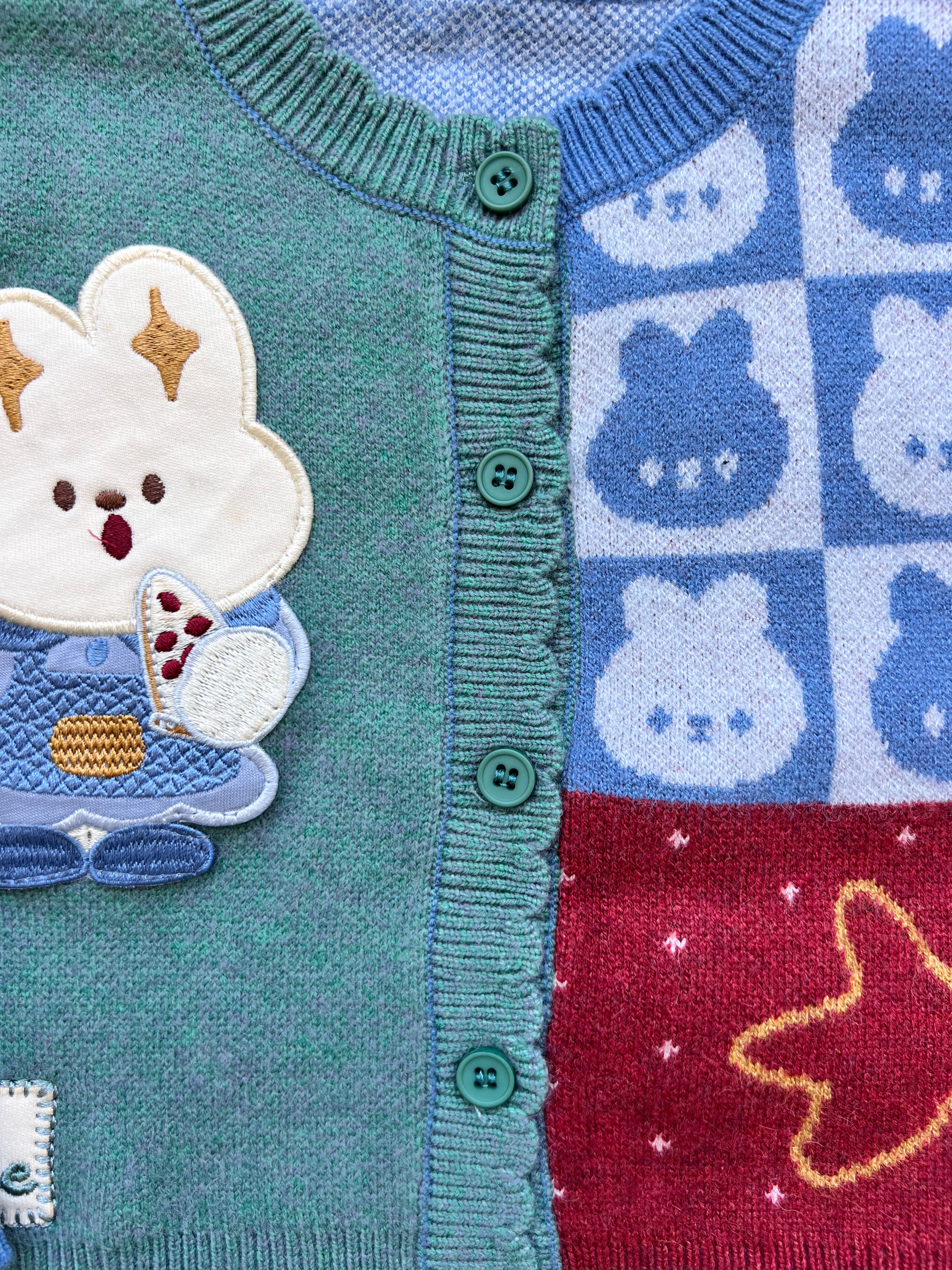 Patchwork Rabbit Jacket