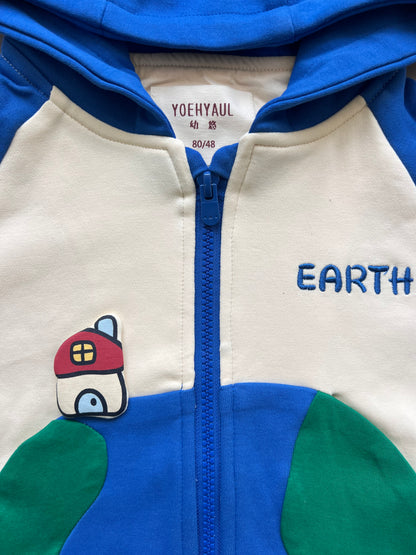 Blue Astroboy Hoodie Jacket