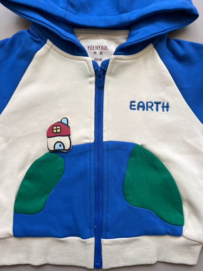 Blue Astroboy Hoodie Jacket