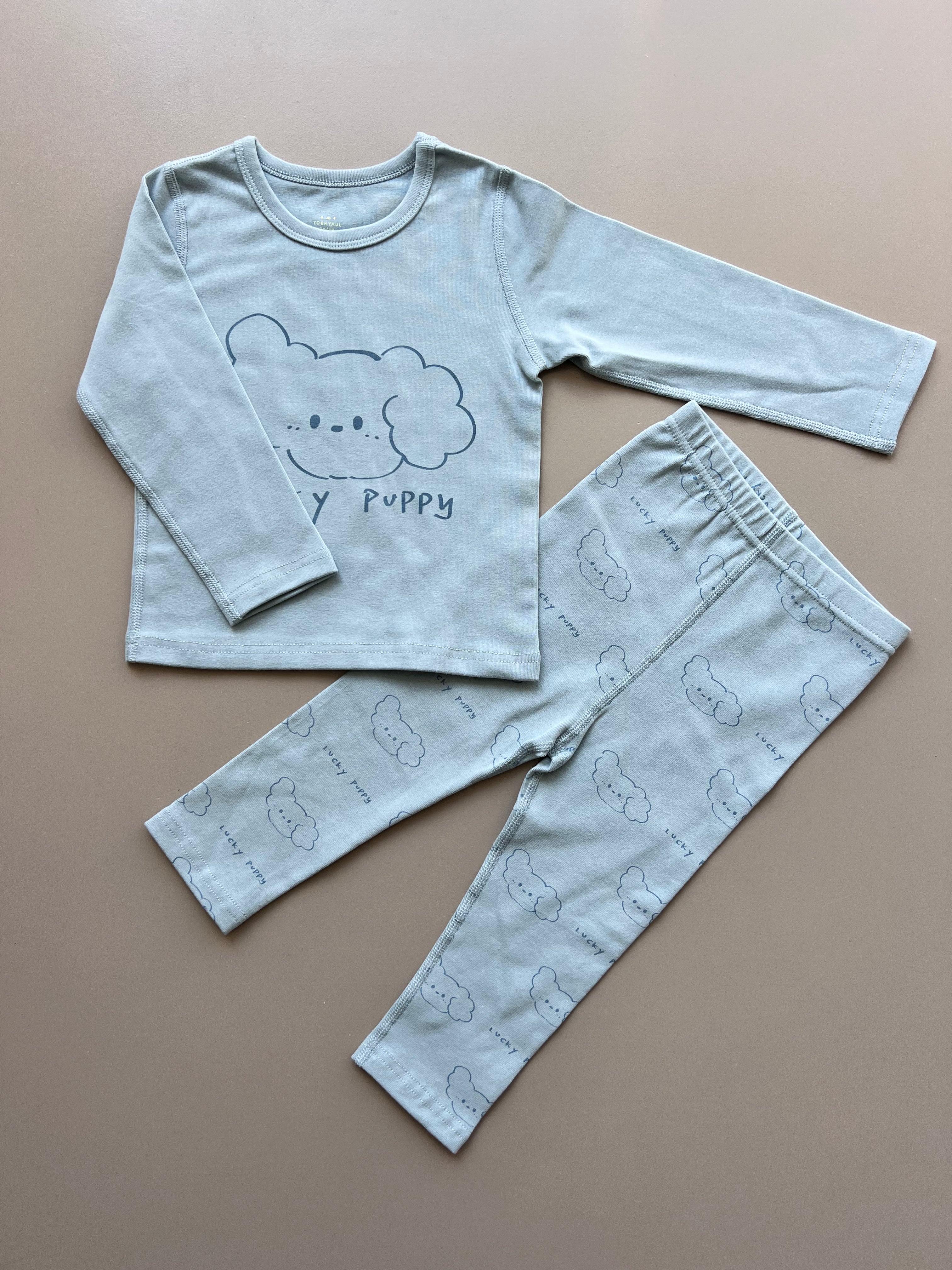 Blue Cloud Pyjama 2 Pcs Set