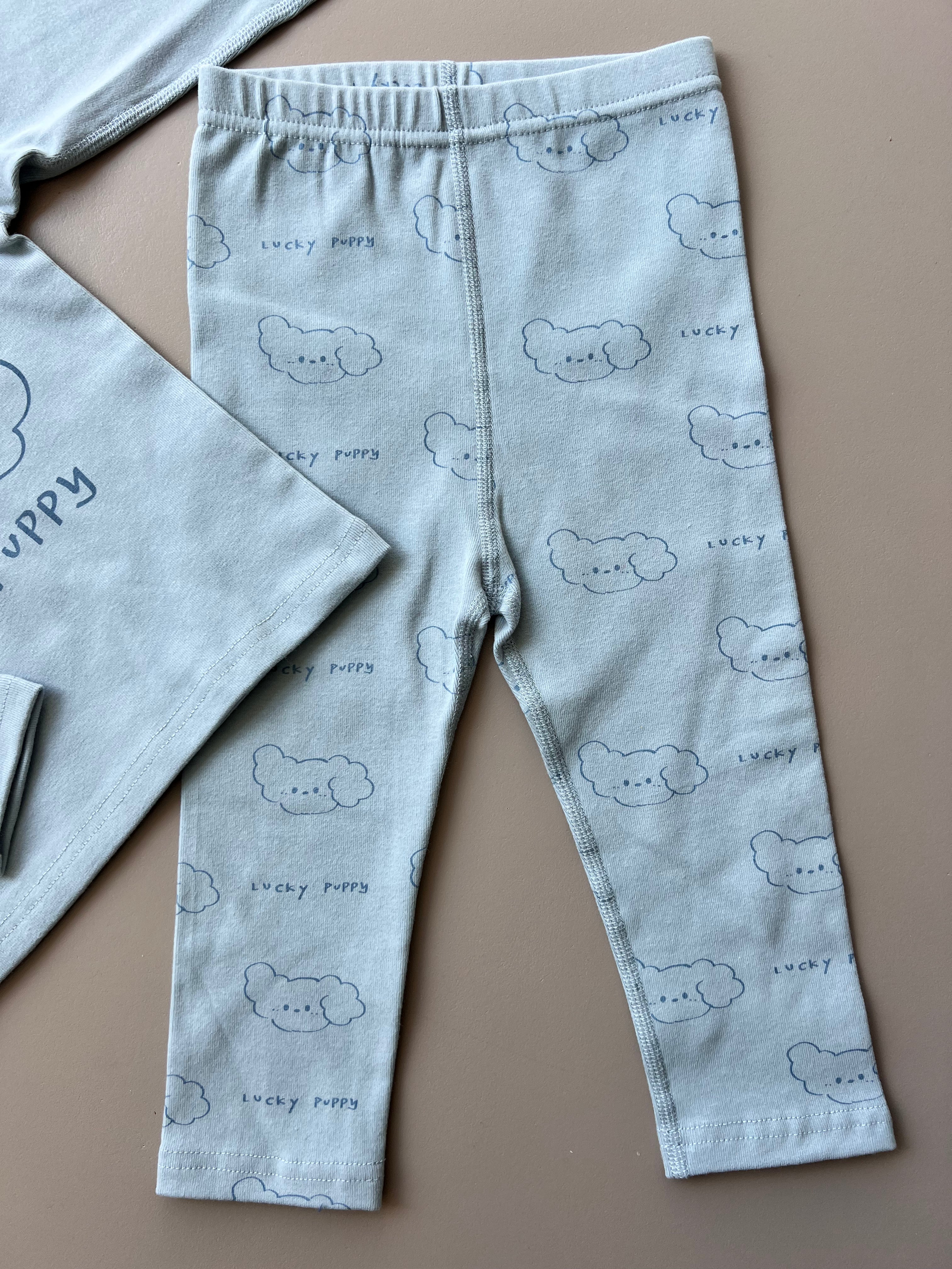 Blue Cloud Pyjama 2 Pcs Set