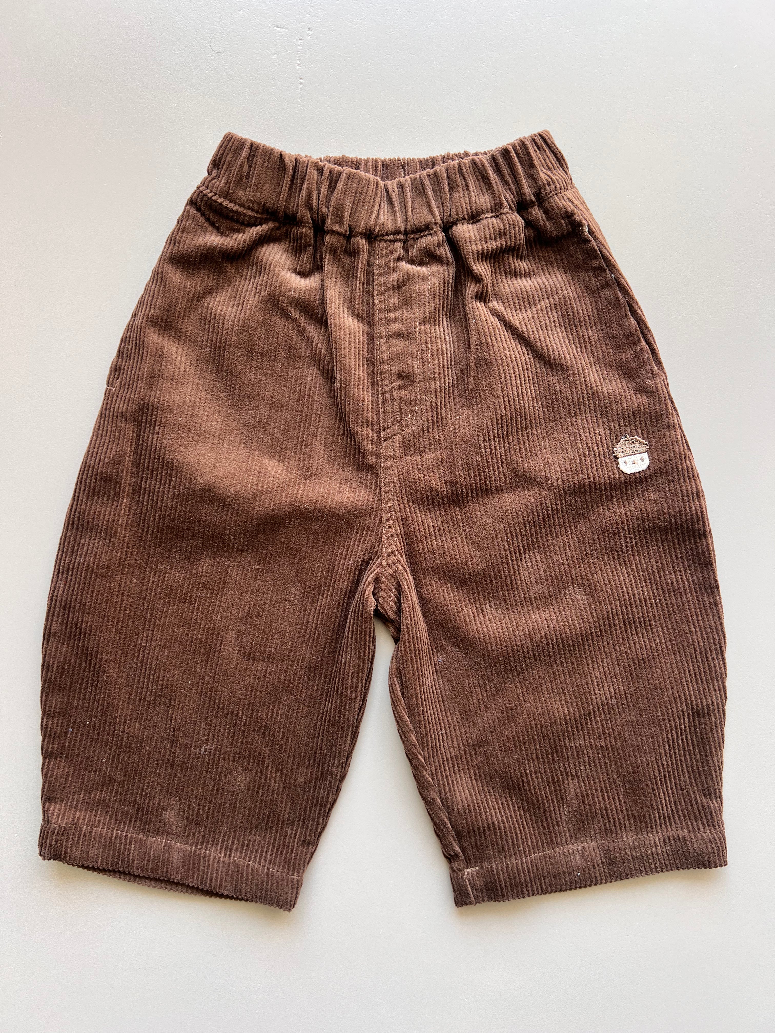 Oversize Velvet Pants