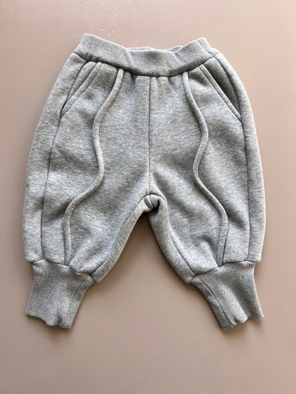 Grey Wave Pants