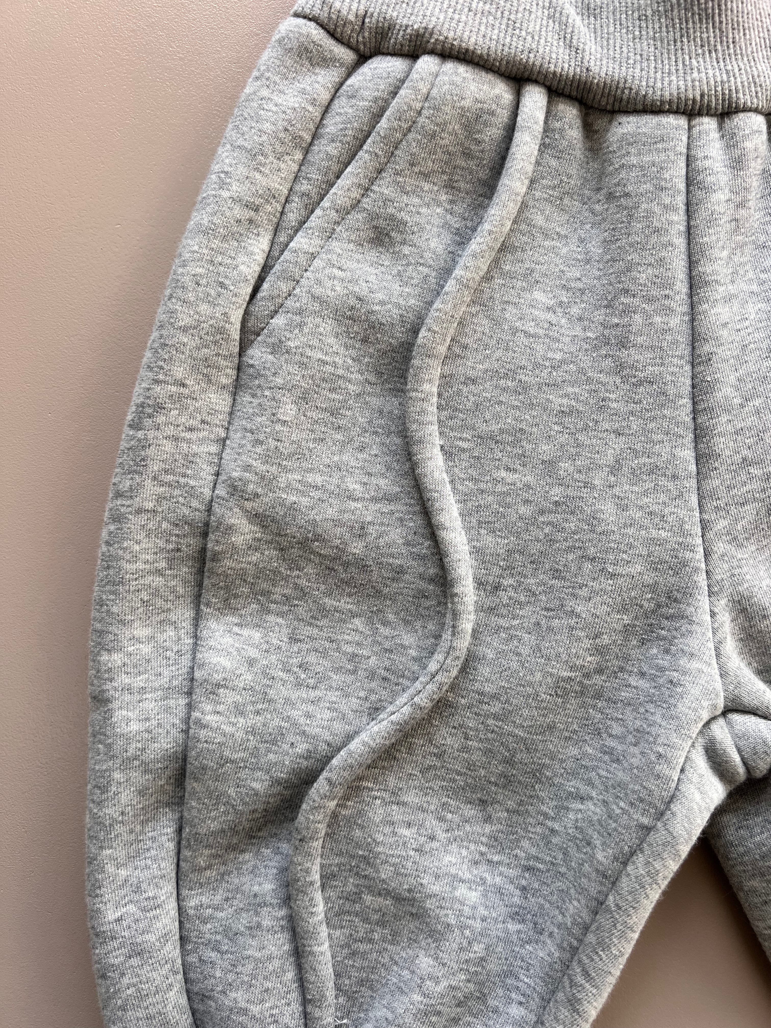 Grey Wave Pants