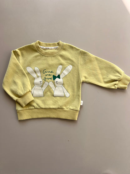 Mustard Rabbit Sweatshirt