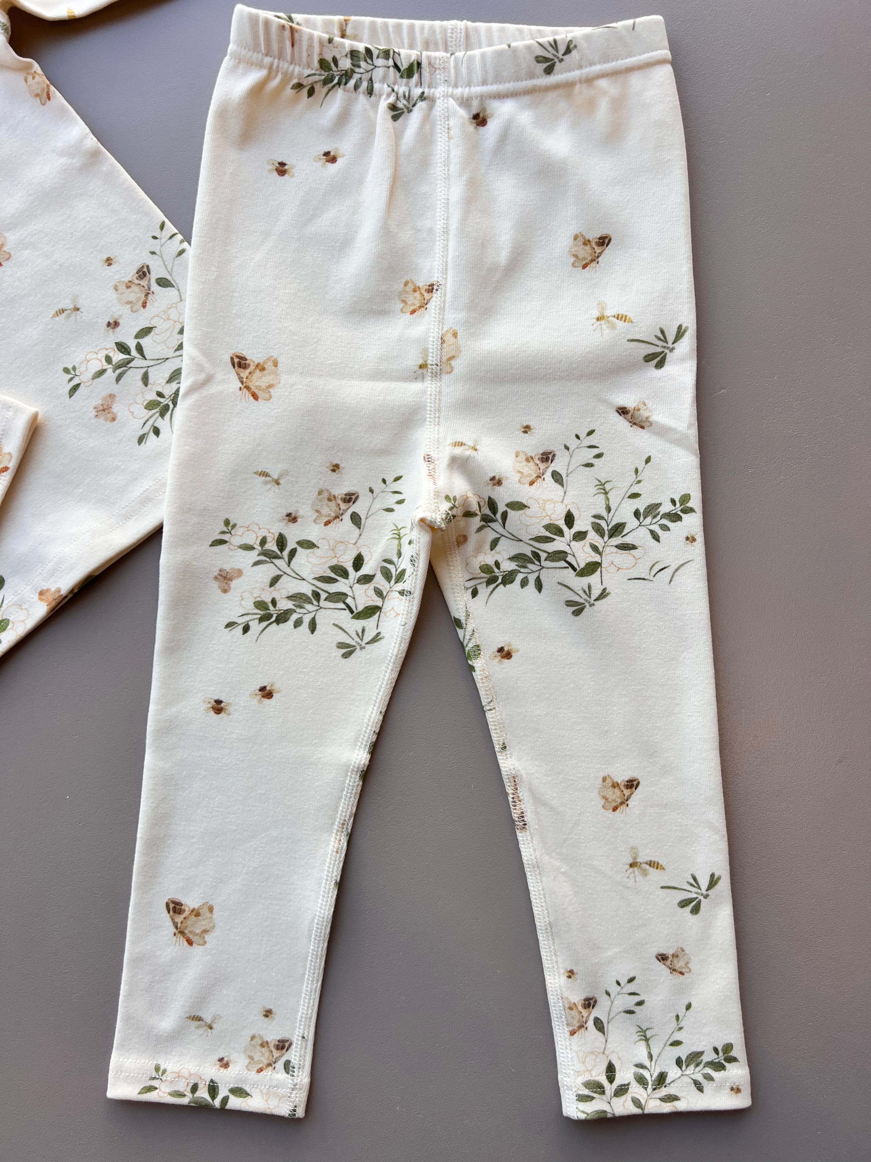 Flower & Butterfly Pyjama 2 Pcs Set